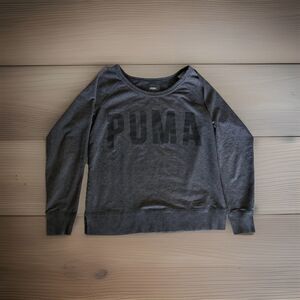 PUMA Grey Women Sweater S Long Sleeve Great Conditions free shipping